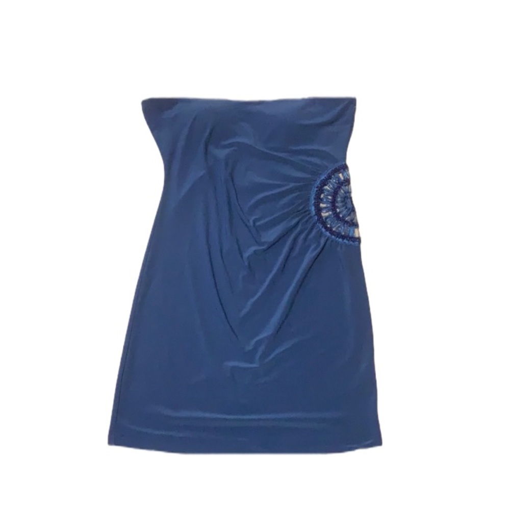 JUJU&B NWOT Beautiful Blue Strapless Bodycon Dress